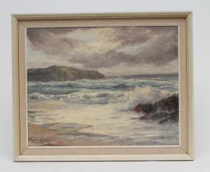 PIPER William F 1900-1900,Cornish Coastal Scene,Hartleys Auctioneers and Valuers GB 2021-09-08