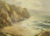 PIPER William F 1900-1900,Seascape near Kynance Cornwall,David Duggleby Limited GB 2021-10-02