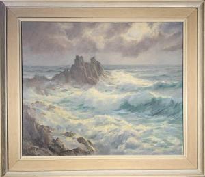 PIPER William F 1900-1900,The Evening Tide - Land's End,David Lay GB 2020-09-17