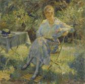 PIPPEL Otto Eduard 1878-1960,Im Garten,1918,Christie's GB 2017-12-14