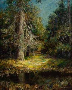PIPPEL Otto Eduard 1878-1960,Inside the forest,Desa Unicum PL 2024-04-16