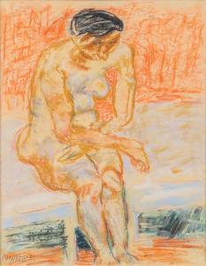 PIRANDELLO Fausto 1899-1975,Nudo di donna,1951,Boetto IT 2024-01-31