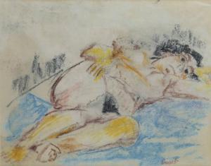 PIRANDELLO Fausto 1899-1975,Nudo sdraiato,Sant'Agostino IT 2024-03-25