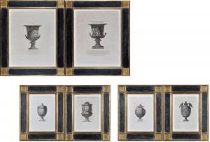 Piranesi Giovanni Battista 1720-1778,Studies of antique urns from the series Vas,Anderson & Garland 2016-06-14