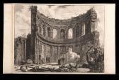 Piranesi Giovanni Battista 1720-1778,TEMPIO DI APOLLO NELLA VILLA ADRIANA DI ,Viscontea Casa d'Aste 2023-11-05