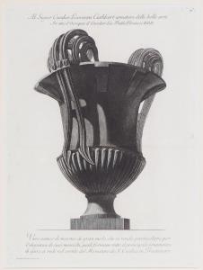 Piranesi Giovanni Battista 1720-1778,Vaso antico di marmo di gran mole,Dreweatts GB 2017-07-27