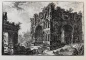 Piranesi Giovanni Battista,Veduta degli Avanzi del Foro di Nerva,1757,Palais Dorotheum 2019-11-06