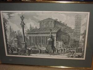 Piranesi Giovanni Battista,Veduta della Basilica di S Lorenzo juor delle mura,Bonhams 2008-03-04