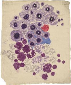 PIRCHAN Emil I,Komposition in Violett, Blau, Grau und Orange,1906-1907,Galerie Bassenge 2023-06-09