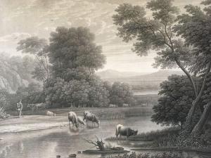 PIRINGER Benedikt 1780-1826,Le lever du soleil,Binoche et Giquello FR 2020-07-20