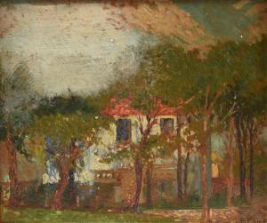 PIRION Frédéric 1832-1893,Through the Trees,Simpson Galleries US 2017-02-25