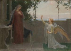 PIRNER Maximilian 1854-1924,The Annunciation,Sotheby's GB 2023-01-30