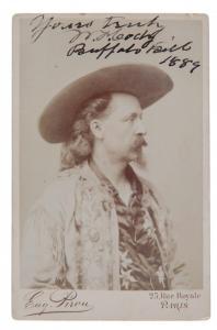 PIROU Eugene 1841-1909,Buffalo Bill,1889,Kapandji Morhange FR 2013-11-14