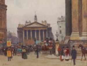 PISA Alberto 1864-1930,The Royal Exchange,Bellmans Fine Art Auctioneers GB 2023-10-10