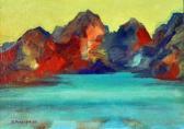 PISCOPO Vittorio 1913-2004,Dolomiti Lago Misurina,1913,Vincent Casa d'Aste IT 2016-10-25