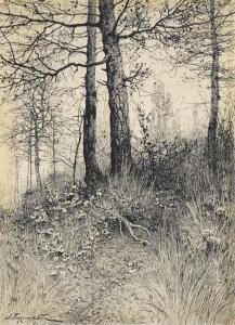 PISEMSKY Aleksey Alexandrov. 1859-1913,The forest,Christie's GB 2015-06-01