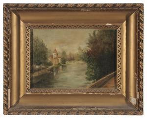 PISSARELLO R,River Landscape,Brunk Auctions US 2014-01-18