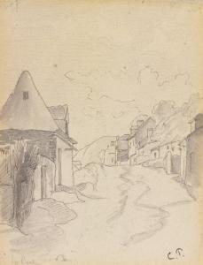 PISSARRO Camille 1830-1903,LA ROCHE,1859,Sotheby's GB 2014-05-30