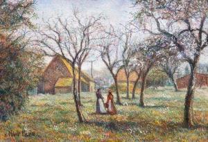 PISSARRO Hugues Claude 1935,The Farm by St. Germain,Matsa IL 2024-03-27