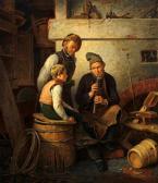 PISTORIUS Eduard Karl Gustav 1796-1862,'The Cooper's Workshop',Bonhams GB 2011-11-09