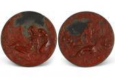 PISTRUCCI Benedetto 1783-1855,Pair of Roundels with Erotic scenes,Sotheby's GB 2018-02-16