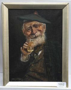 PITCHER Henry 1800-1900,Portrait of a bearded Scottsman,1910,Tennant's GB 2023-08-19