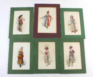 PITCHER William John Charles 1858-1925,Costume Designs,1918,Simon Chorley Art & Antiques 2017-01-31