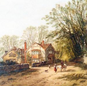 PITT William 1853-1890,A country inn,1853,Bonhams GB 2009-01-13