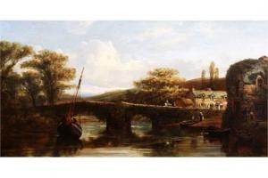 PITT WILLIAM 1855-1918,Notter Bridge, Cornwall on the St Germans,Gorringes GB 2015-04-29