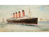 PITTOCK MALCOLM,S.S. 'Carpathia'; R.M.S. 'Lusitania' leaving New Y,Charles Miller Ltd GB 2015-05-12