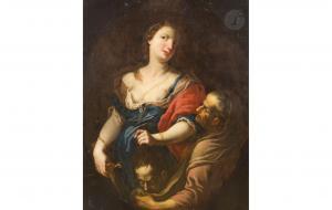 PITTONI FRANCESCO 1654-1724,Judith tenant la tête d'Holopherne et Abra,Ader FR 2022-12-20