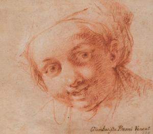 PITTONI Giovanni Battista I 1687-1767,Tête d\’enfant,Joron-Derem FR 2023-12-20