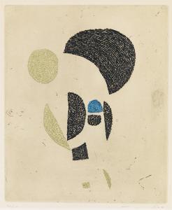 PIZA Arthur Luiz 1928-2017,Pierrot,1960,Swann Galleries US 2018-11-15