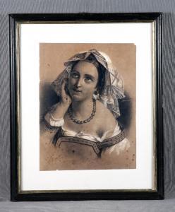 PIZARRO Cecilio 1825-1886,Retrato de joven,Subastas Galileo ES 2018-12-20