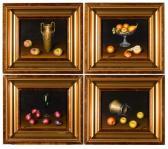 PIZARRO L. 1937,Set of four still-life paintings depicting fruit o,Sloans & Kenyon US 2022-02-10