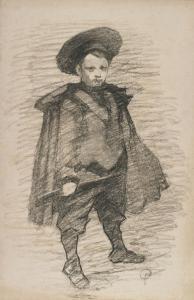 PIZIO Oreste 1879-1938,Ritratto di bambino in costume,Capitolium Art Casa d'Aste IT 2021-06-17
