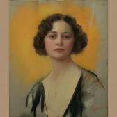 PIZZELLA Edmundo 1868,Portrait of Evelyn,1924,William Doyle US 2011-02-09