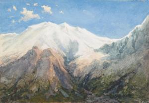 PIZZI Carlo 1842-1908,Senza Titolo (Monte Rosa),Borromeo Studio d'Arte IT 2021-12-02