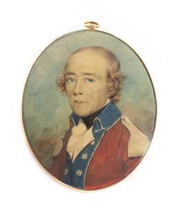 PLACE George 1755-1805,Portrait of Colonel Hutchinson,1799,Sworders GB 2021-09-14
