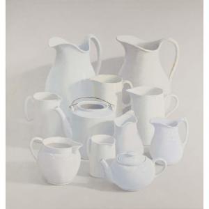 PLAMONDON Peter 1944-2020,Untitled, White Vessels,2001,William Doyle US 2012-04-17