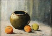 PLANTINGA J,Still life of fruit and a bowl,1924,Bellmans Fine Art Auctioneers GB 2018-06-27