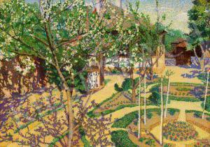 PLANY Ervin 1885-1916,Spring Garden,1907-09,Kieselbach HU 2018-10-07