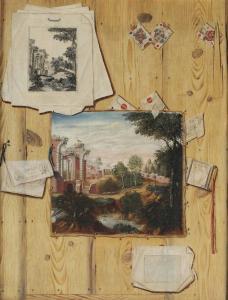 PLASSCHAERT Jacobus 1739-1765,A 'trompe l'oeil',Christie's GB 2013-11-20