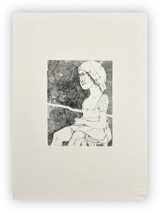 PLATTNER Karl 1919-1986,Senza Titolo (Donna seduta),1975,Borromeo Studio d'Arte IT 2024-03-19