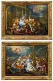PLATZER Johann Georg 1704-1761,Pendants – „Anbetung der Hirten“ und „Kreuzab,im Kinsky Auktionshaus 2011-11-08