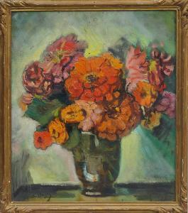 PLAZA Marcelle 1900-1900,Flowers in a vase,Rosebery's GB 2015-01-17