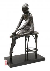 PLAZZOTTA Enzo 1921-1981,Danseuse Assise,Nadeau US 2024-01-01