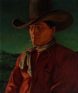 PLEISSNER Ogden Minton 1905-1983,Injun Joe,1924,Scottsdale Art Auction US 2023-08-26