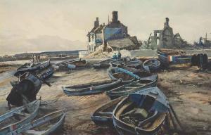 PLEISSNER Ogden Minton 1905-1983,The Coast of Normandy,1944,Christie's GB 2014-05-22
