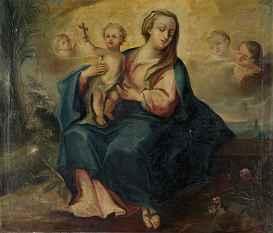 plenck Joseph Jacob von 1735-1807,Madonna mit Kind,Fischer CH 2009-06-10